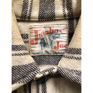 1970s Jumbo Jac Merrill Woolen Mills Plaid Wool Shirt