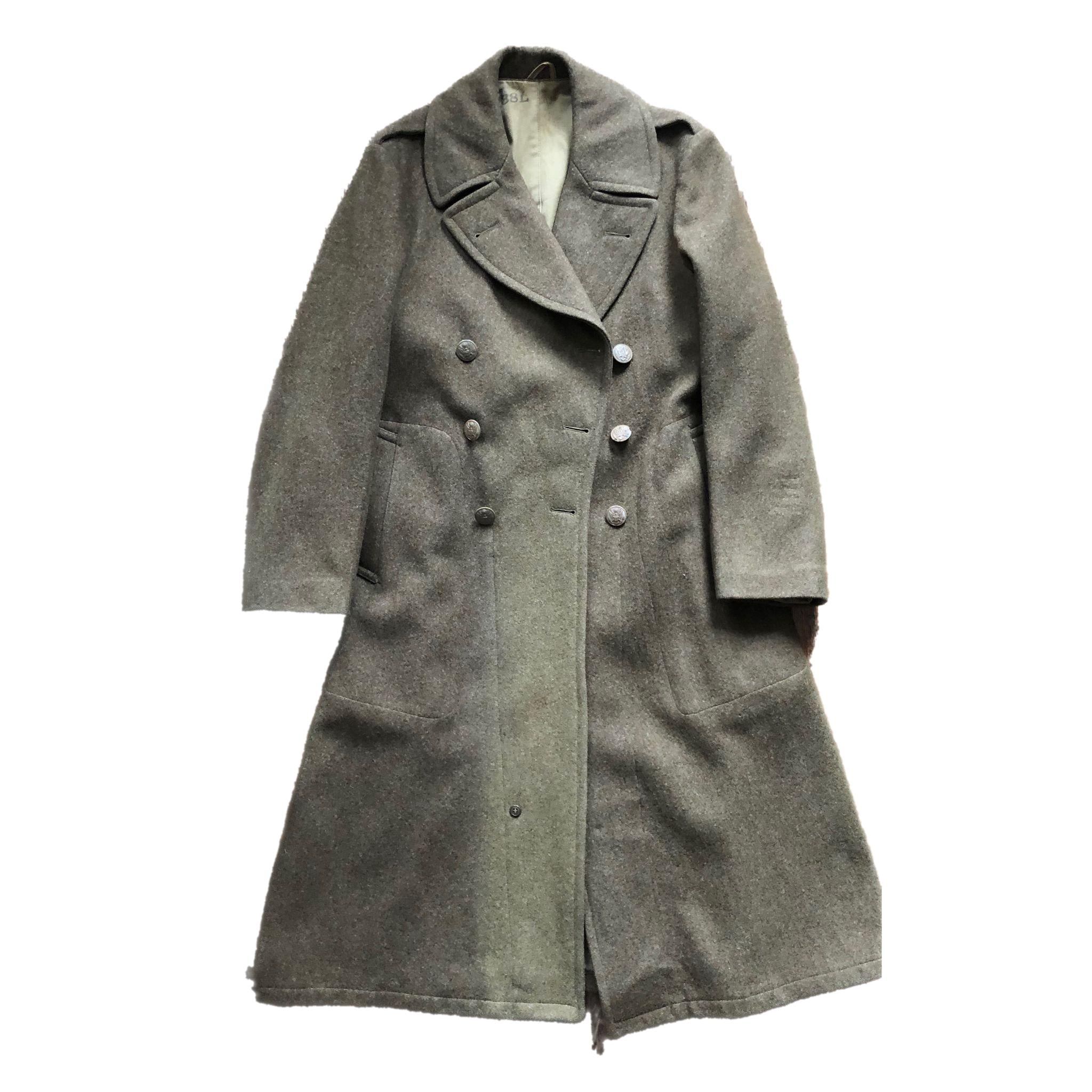 1942 WWII Wool Officer Overcoat – Salty Dog Vintage Shop