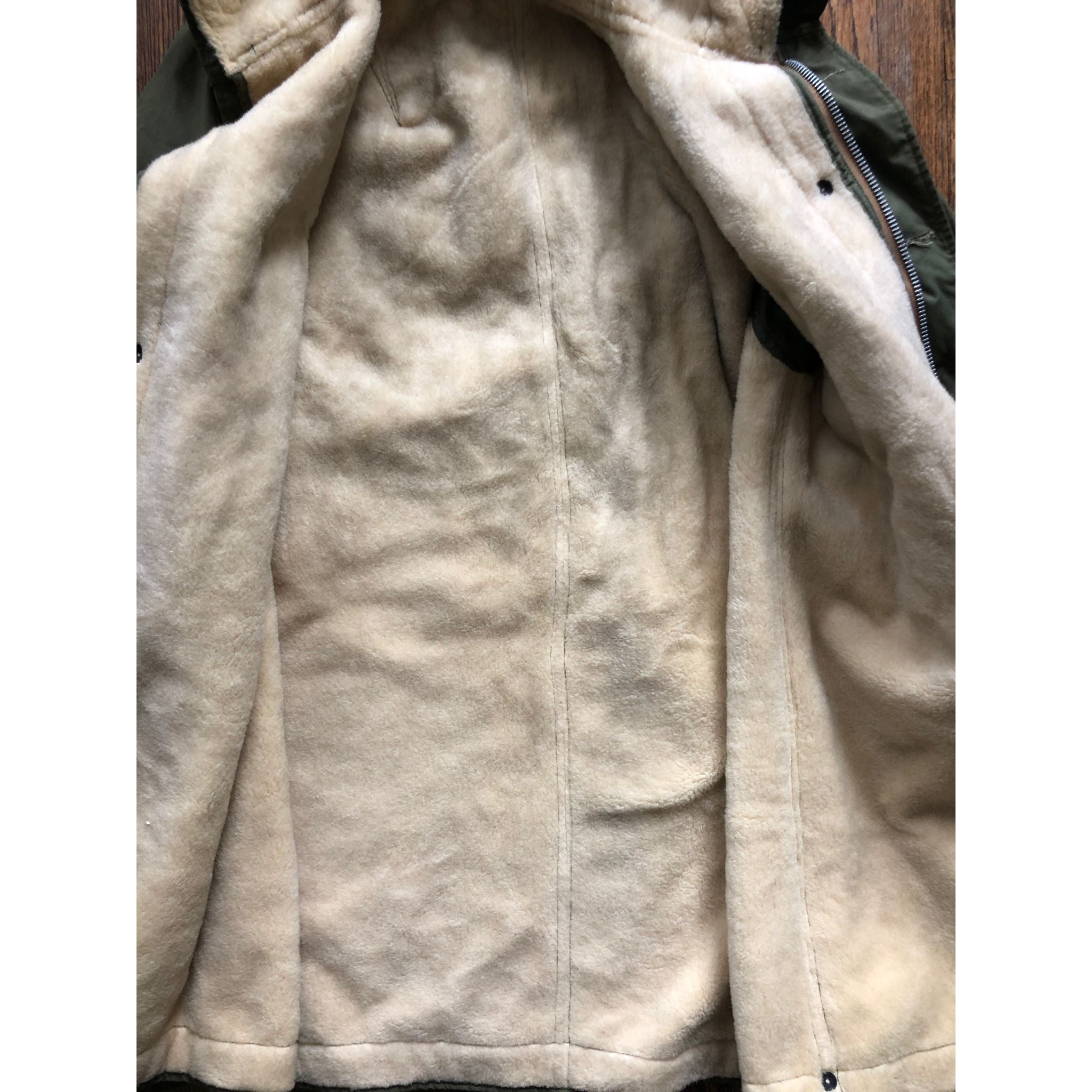 1947 U.S. Army Air Force Overcoat Parka with Pile Liner – Salty