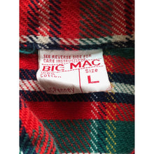 Load image into Gallery viewer, 1970s Big Mac Red Plaid Sanforized Shirt Large
