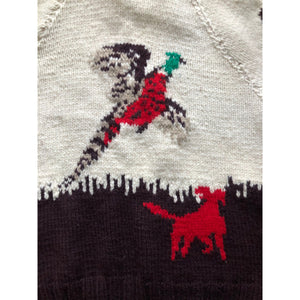 Vintage Cowichan Pheasant Hunter Sweater