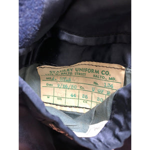 WWII USAF Wool Officer Double Breasted Dress Coat