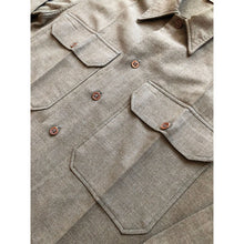Load image into Gallery viewer, WWII U.S. Army Wool Officers Dress Shirt 6th Army and 24th Infantry Division
