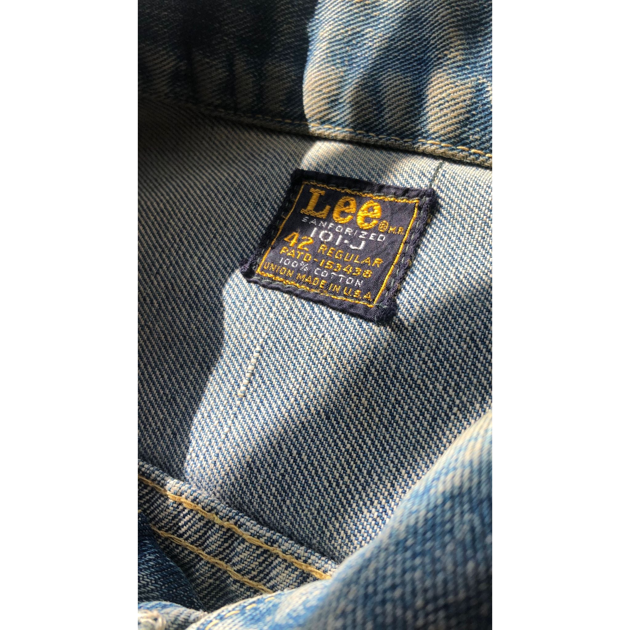 1970s Lee 101-J Denim Jacket Union Made – Salty Dog Vintage Shop