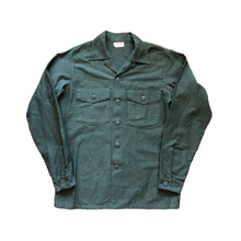 Load image into Gallery viewer, Vintage 1974 Vietnam U.S. Army OG-107 Sateen Shirt
