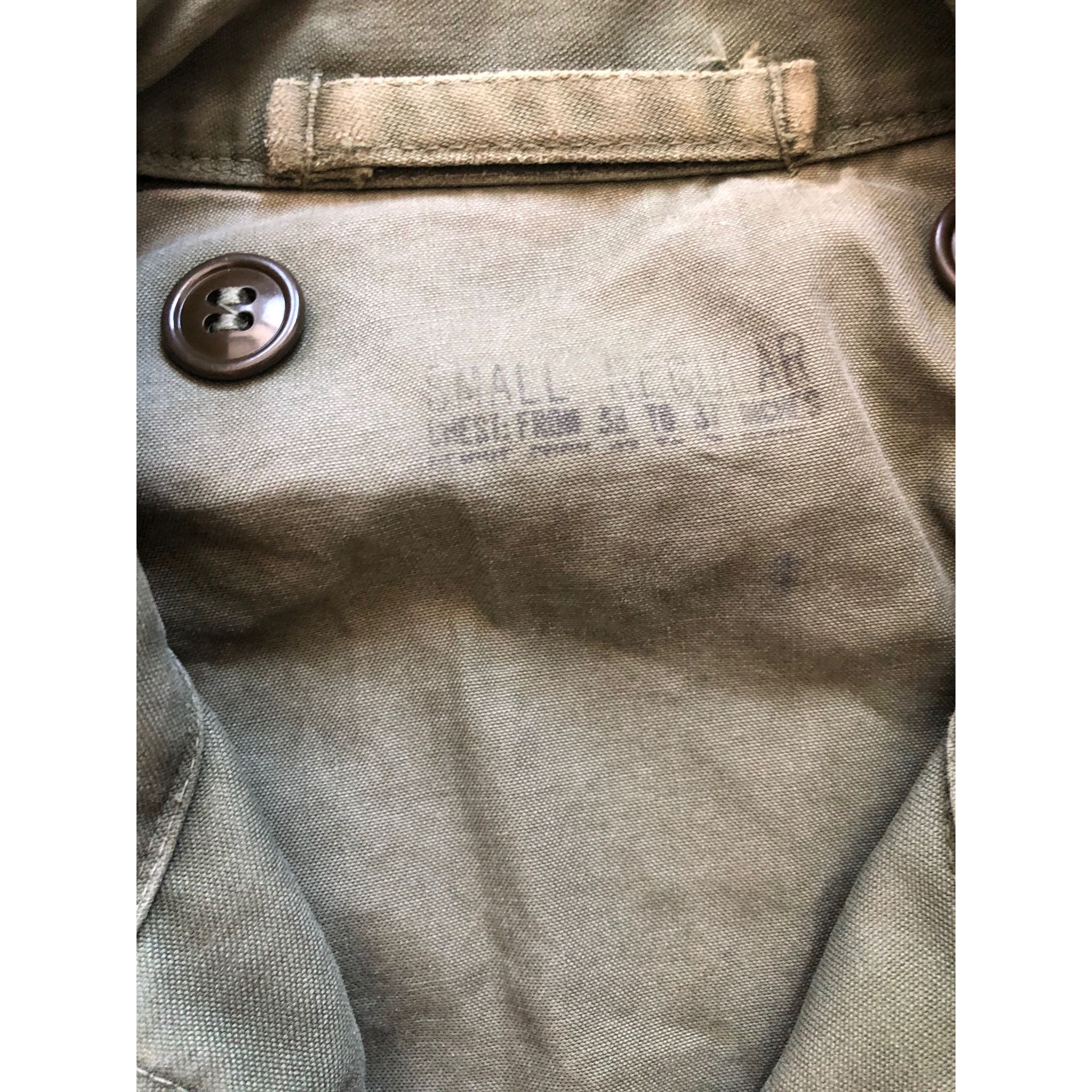 U.S. Army M-1951 Field Jacket Small Regular – Salty Dog Vintage Shop