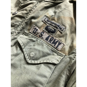 Vietnam U.S. Army M-65 Cold Weather Field Jacket Air Assault and CIB Patch