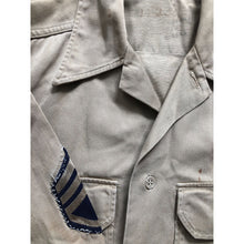Load image into Gallery viewer, WWII U.S. Army Staff Sergeant Khaki Officer Dress Shirt Western Pacific
