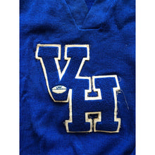 Load image into Gallery viewer, 1968 VH Varsity Letterman Football V-Neck Sweater
