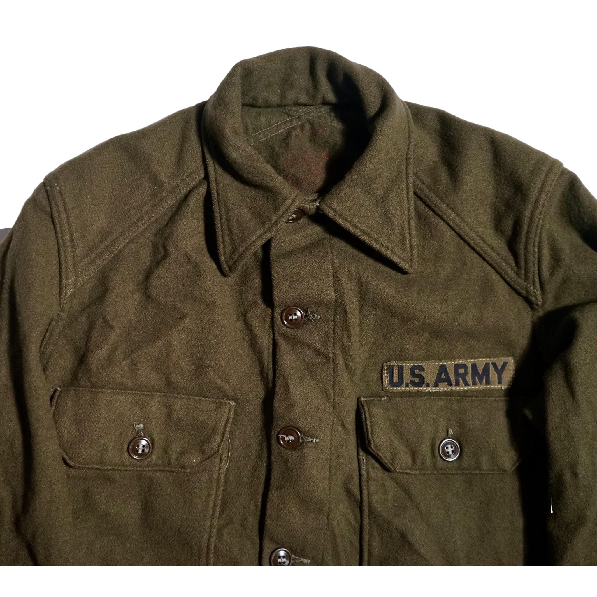 Vintage Korean War Era US Army M51 Wool Shirt – Salty Dog Vintage Shop