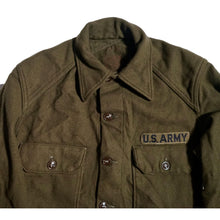 Load image into Gallery viewer, Vintage Korean War Era US Army M51 Wool Shirt
