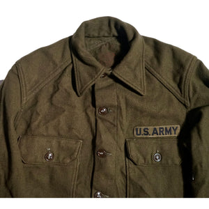 Vintage Korean War Era US Army M51 Wool Shirt