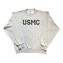 Load image into Gallery viewer, Vintage 1980s USMC PT Grey Sweatshirt MCCAIN

