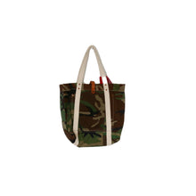 Load image into Gallery viewer, Vintage Woodland Camouflage Tote Bag
