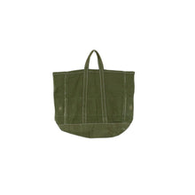 Load image into Gallery viewer, Vintage Military Green Coal Tote Bag
