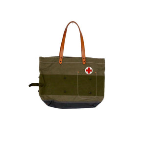 Vintage Red Cross Tote Bag