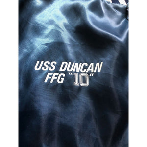 U.S. Navy Satin Bomber Jacket USS Duncan FFG 10