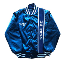 Load image into Gallery viewer, U.S. Navy Satin Bomber Jacket USS Duncan FFG 10
