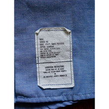 Load image into Gallery viewer, Vintage 1984 USN Chambray Shirt Butzlaff
