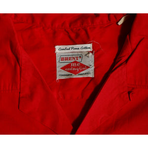 Vintage Red Bowling Shirt