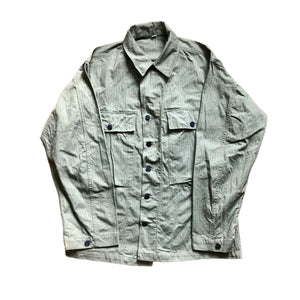 WWII HBT Field Jacket with Gas Flap