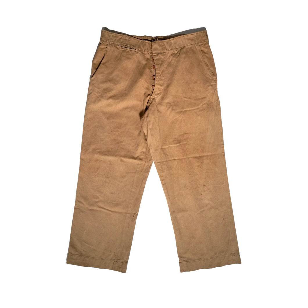 Vintage WWII Khaki Pants