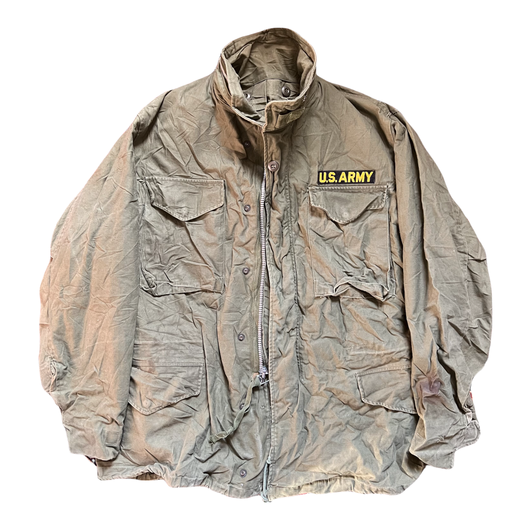 1965 U.S. Army 1st Pattern M-65 Cold Weather Jacket Medium Regular 