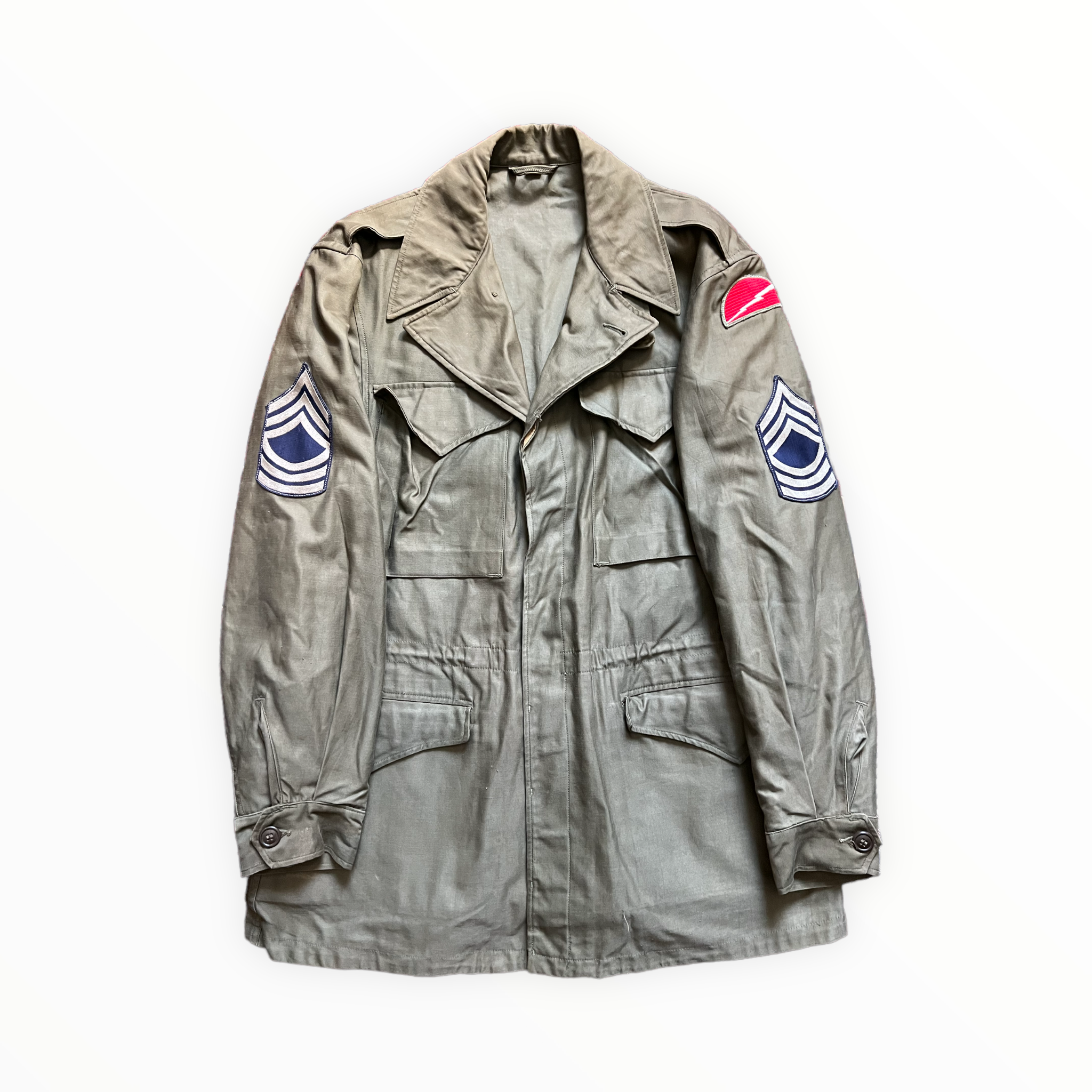 WWII U.S. Army M-1943 78th Infantry Master Sergeant Jacket