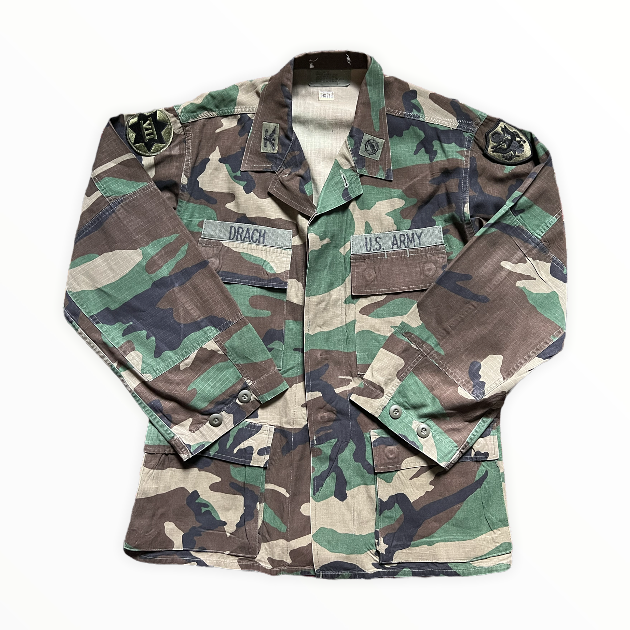 極美 90s POST OVERALLS ECWCS WOODLAND CAMO 極美 90s POST OVERALLS ECWCS WOODLAND CAMO