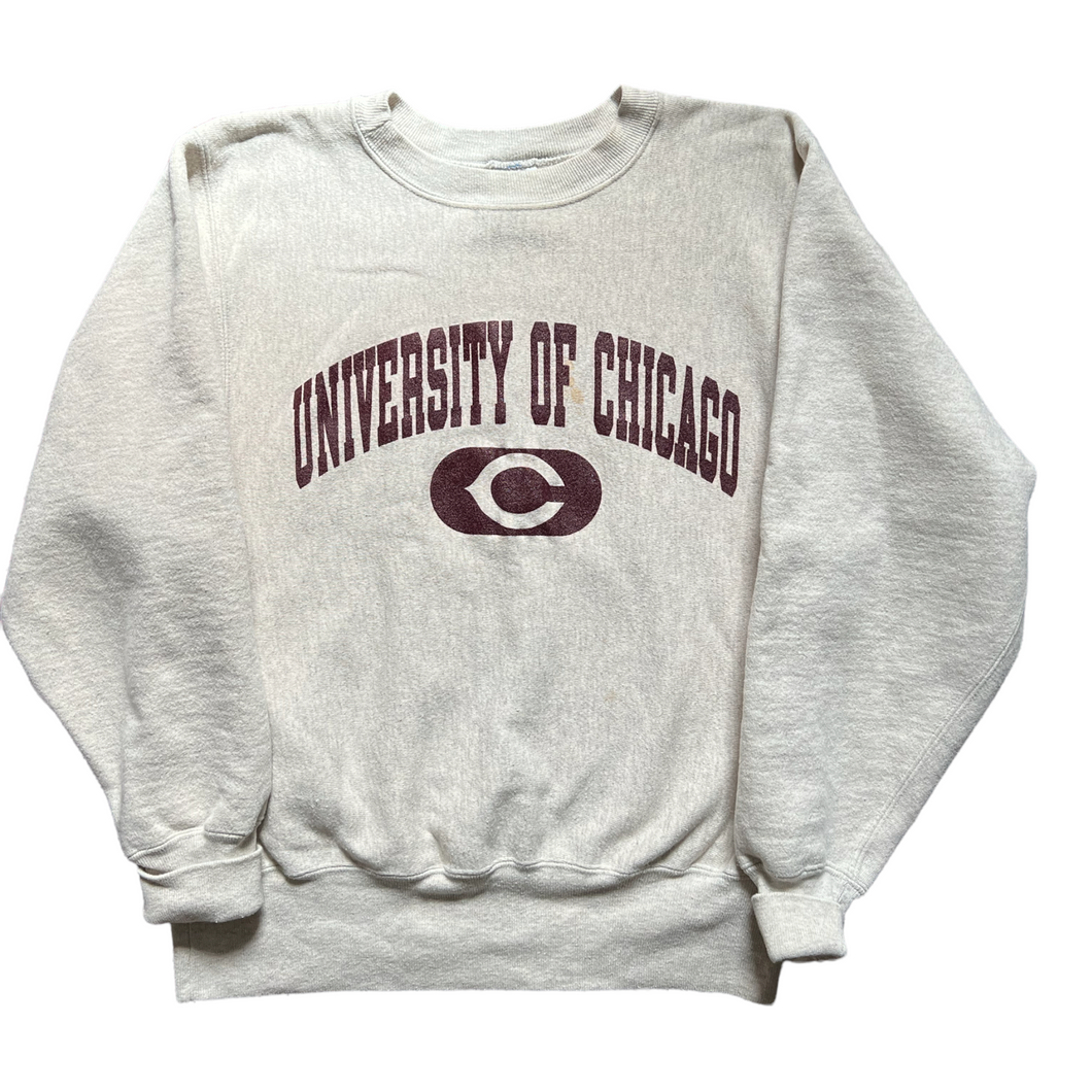 1990s University of Chicago Champion Reverse Weave Sweatshirt