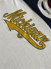 Load image into Gallery viewer, 1980s University of Michigan Jersey T-shirt
