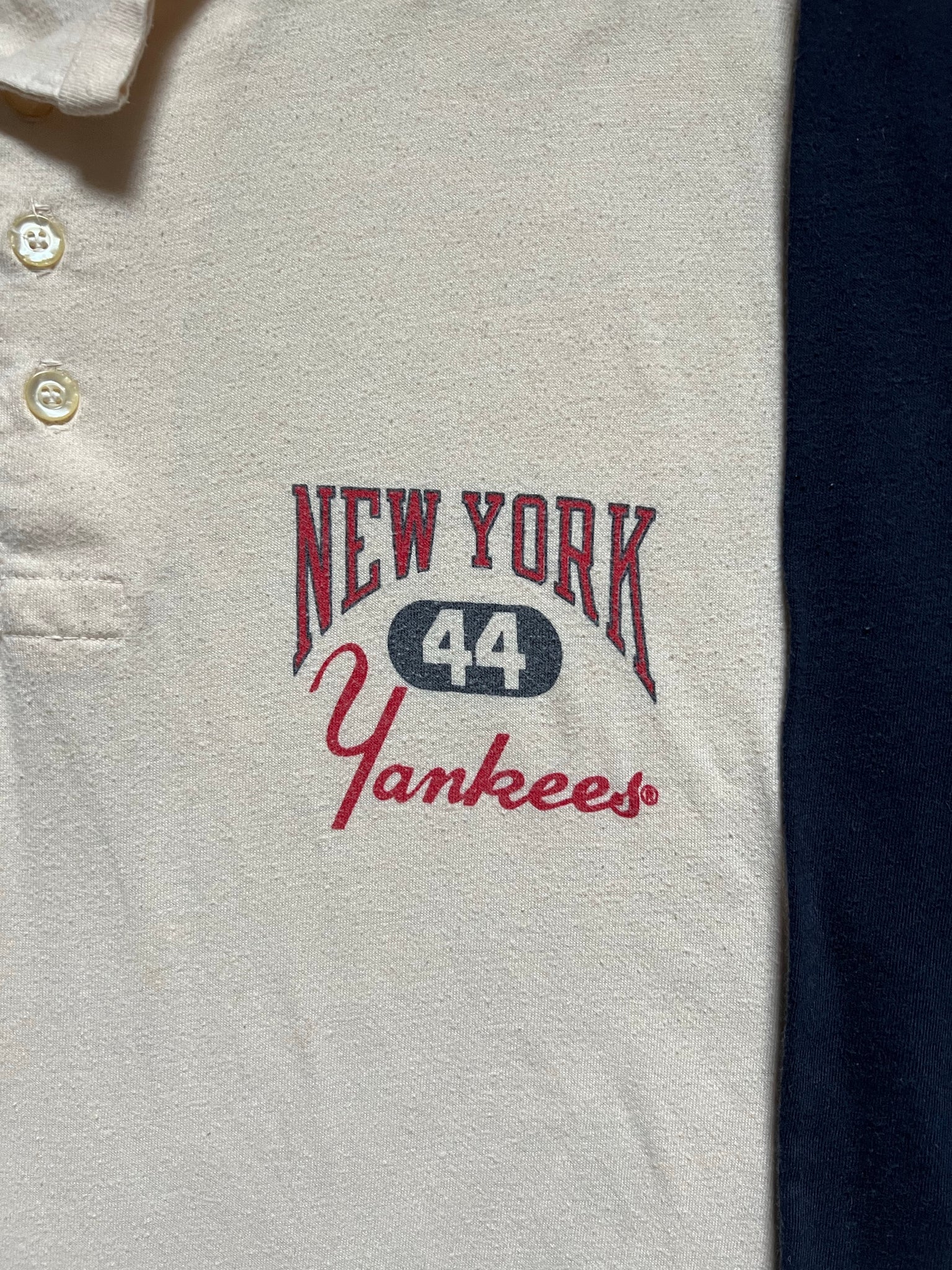 Vintage New York Yankees Henley T-Shirt 