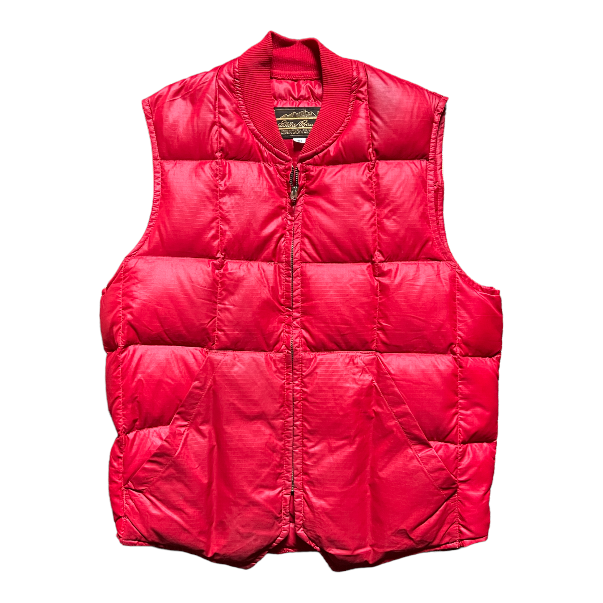Vintage Eddie Bauer Quilted Down Vest Size 40 Salty Dog Vintage Shop