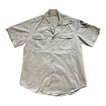 Load image into Gallery viewer, 1971 Vietnam War Khaki Short Sleeve Shirt
